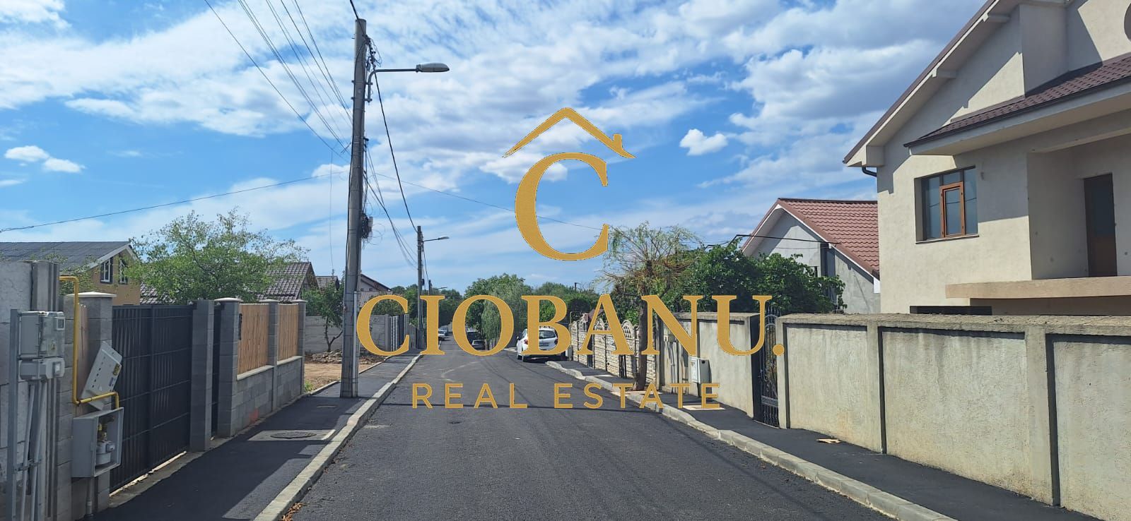 Teren intravilan imprejmuit cu gard de beton de vanzare - Poză 18