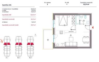Apartament 2 camere Theodor Pallady / Hils Titanium - Poză 8