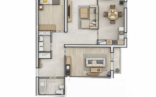 Vânzare, apartament, 3 camere, strada Cornești, Râșcani - Poză 2