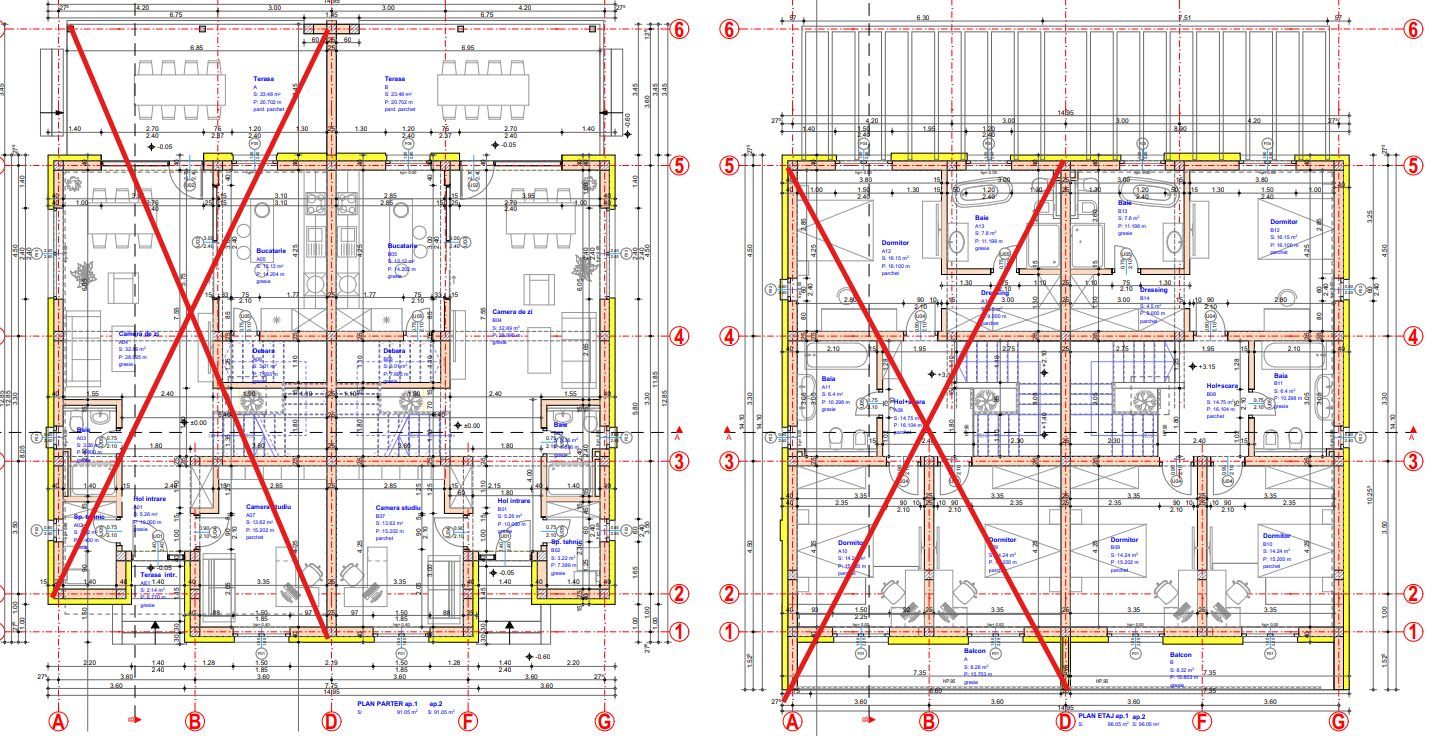 Comision 0%, Jumatate De Duplex, 5 Camere, 3 Bai, 151mp, Dumbravita - Poză 17
