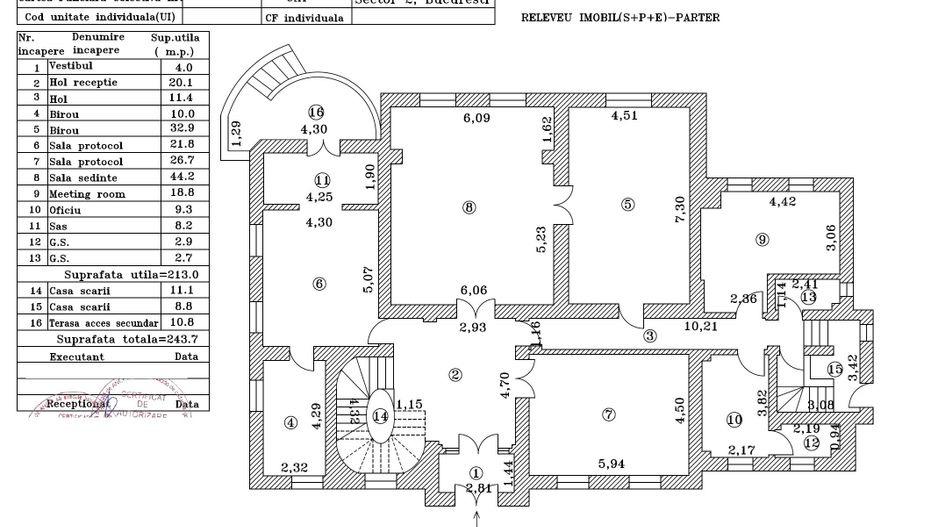 Vila 626 mp utili parcare Gradina Icoanei Dacia - Poză 15