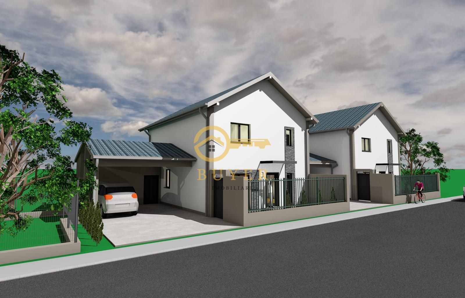 Casa single cu carport in Selimbar- zona primariei - Poză 1