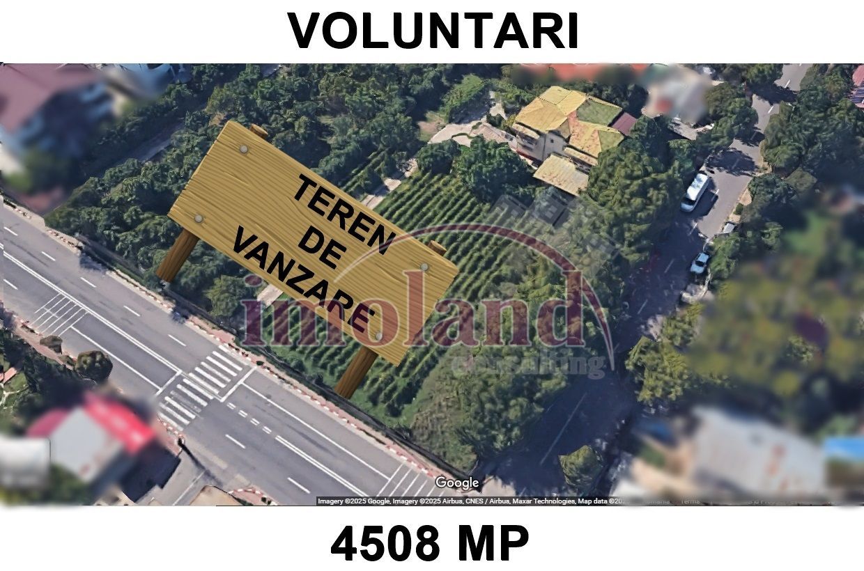 Teren - vanzare - 4508 mp - Voluntari - Poză 1