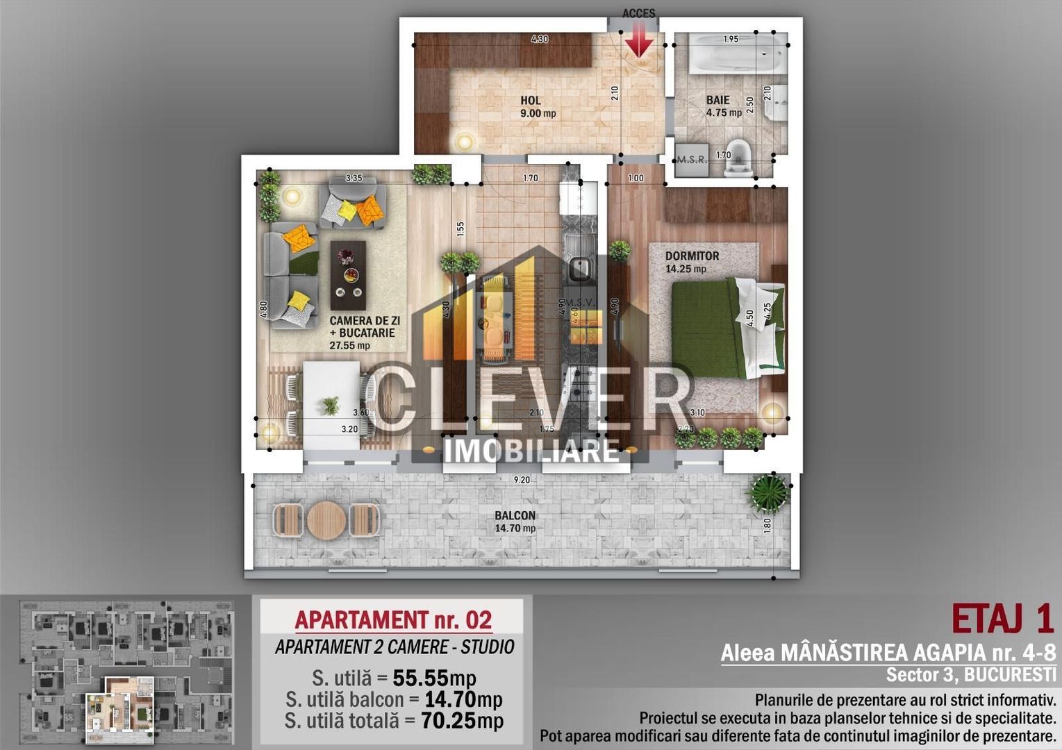 2 camere premium Sector 3 | Nicolae Grigorescu - Comision 0% - Poză 4