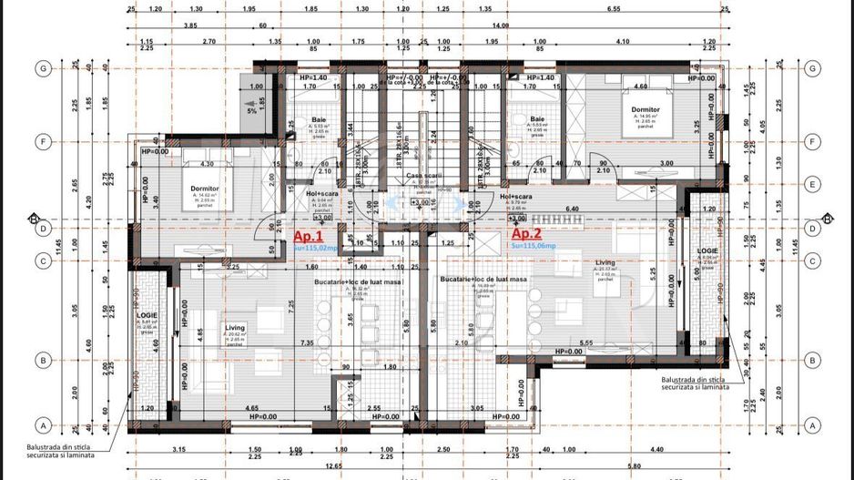 Apartament 4 camere in vila, 115 mp, Andrei Muresanu - Poză 5