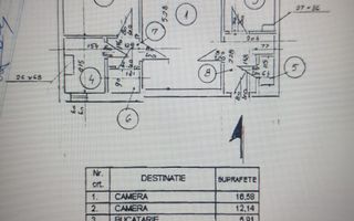 2 Camere Piata Sudului-Emil Racovita | Metrou | Mobilat | View Superb - Schiță 13