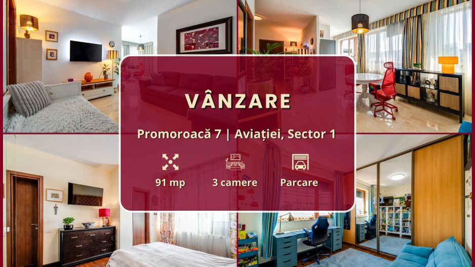 Promoroaca 7 || 3 camere || Mobilat modern || Parcare subterană - Poză 2