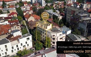 COMISION 0% - Cladire Birouri 549 mp P+5 - Pache Protopopesc - Strada Plantelor