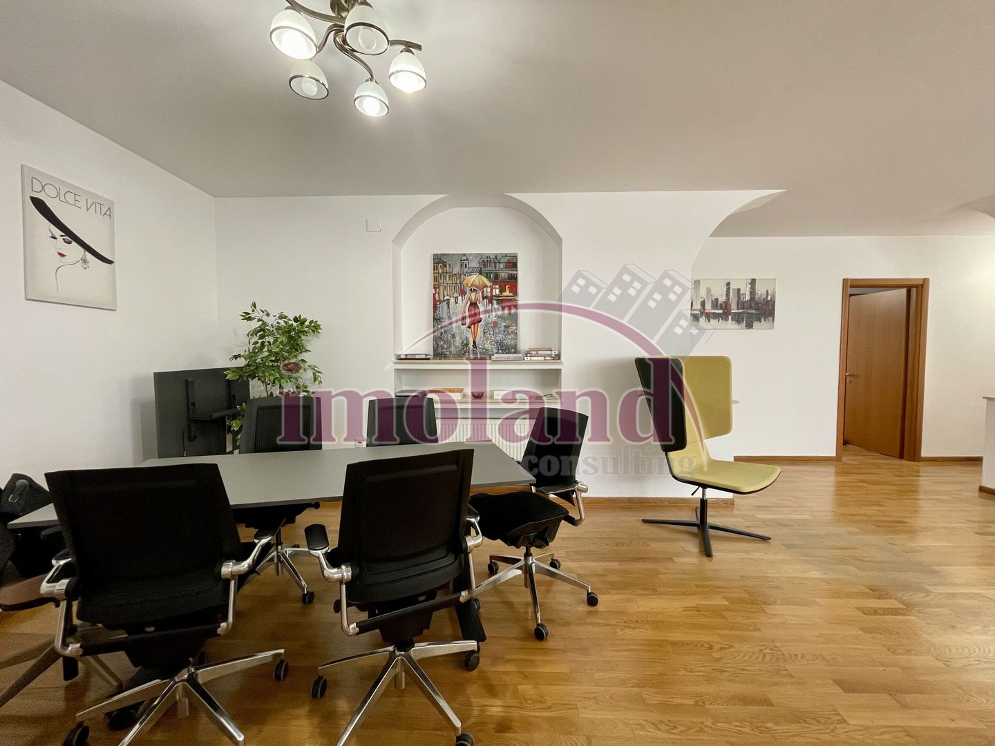 Inchiriere parter de bloc, ideal birouri | 114 mp, 3 cam si parcare | Floreasca - Poză 3