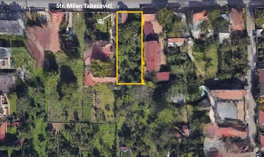 De vanzare Teren Intravilan 972 mp, Str. Tabacovici Arad -Vila/Duplex - Poză 1