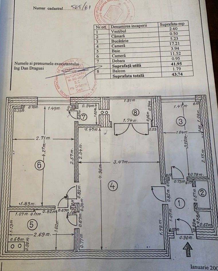 Apartament 2 camere Sala Palatului - Poză 8