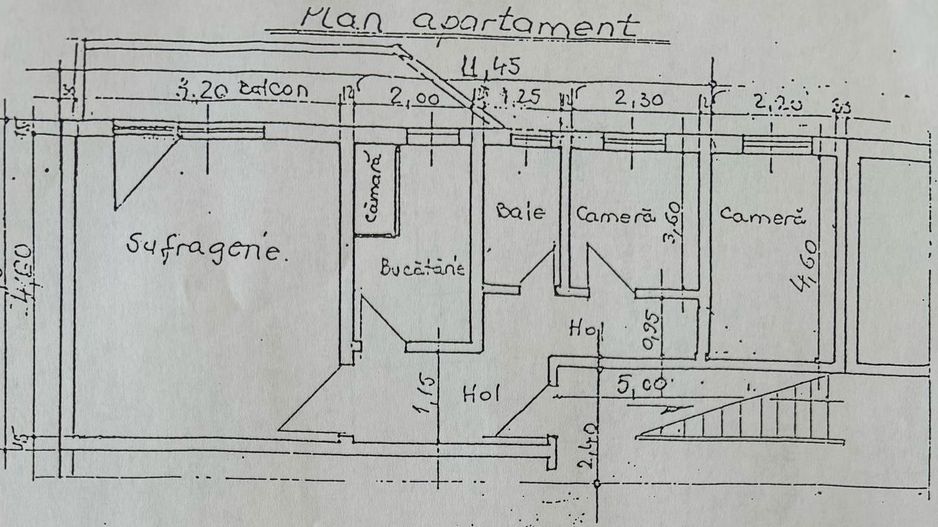 Apartament cu 3 camere de vânzare – Zărnești (Tohanu Vechi) - Poză 8