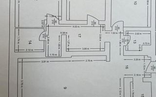 Apartament 4 camere | Bloc nou | Etaj 1 | Metrou Piața Iancului - Schiță 10