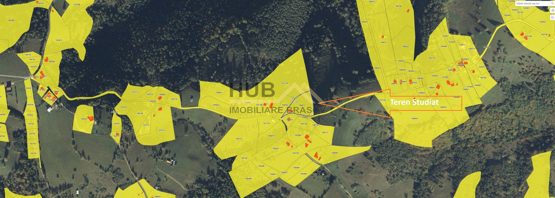Teren Moieciu zona Pestera | Utilitati | 4.807 mp - Poză 6