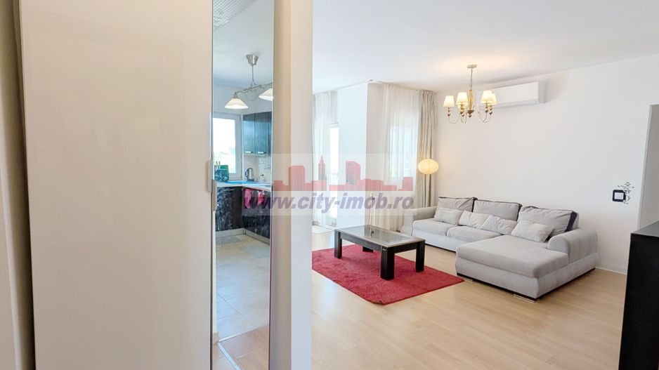 Inchiriere apartament 3 camere   (doua dormitoare) Baneasa - Poză 23