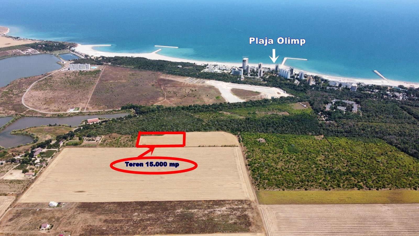 Teren ideal investitie litoral zona statiunii Olimp - Poză 3