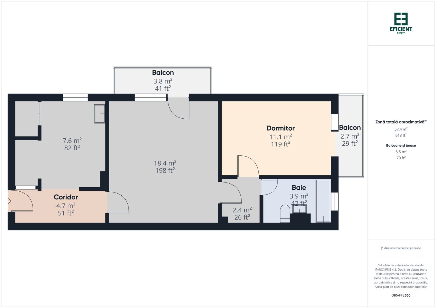 Apartament 2 camere – Zona Șagului - Timișoara - Poză 13