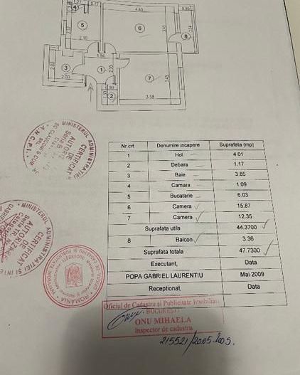 Apartament 2 camere decomandat, 5 min de metrou si de Parcul Tineretului - Poză 6