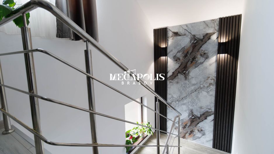 Casă spațioasă 4 dormitoare Sânpetru, 500 mp teren, mobilată complet - Poză 5