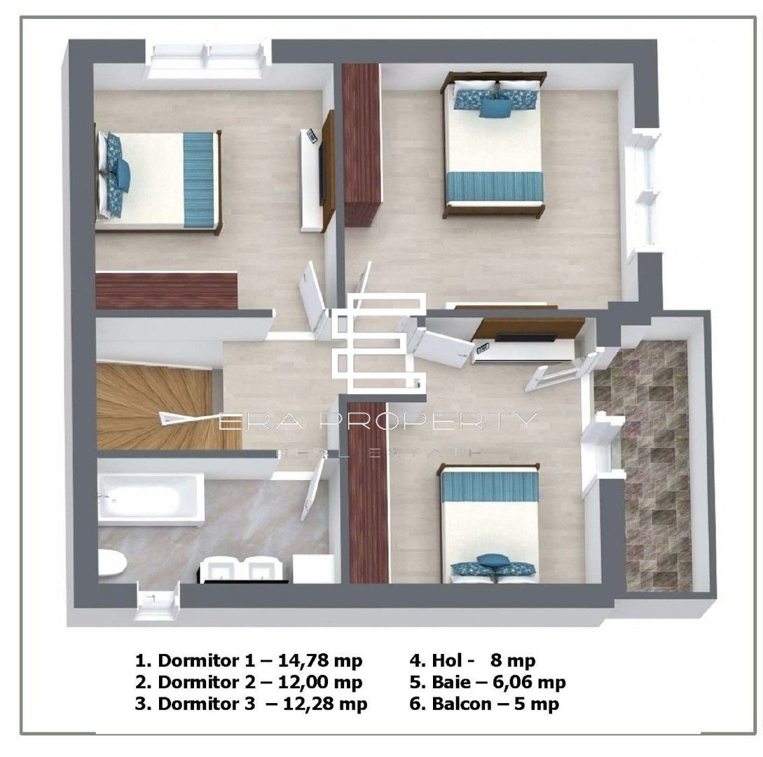 Casa individuala 4 camere INTABULATA Selimbar - Schiță 3