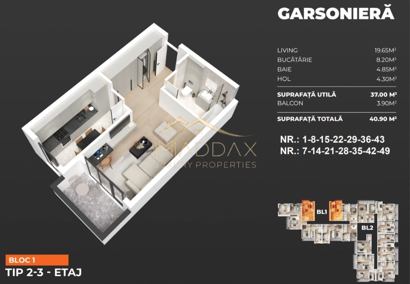 Garsoniera / 40.90 mp/ Popesti Leordeni/ zona Berceni - Poză 1