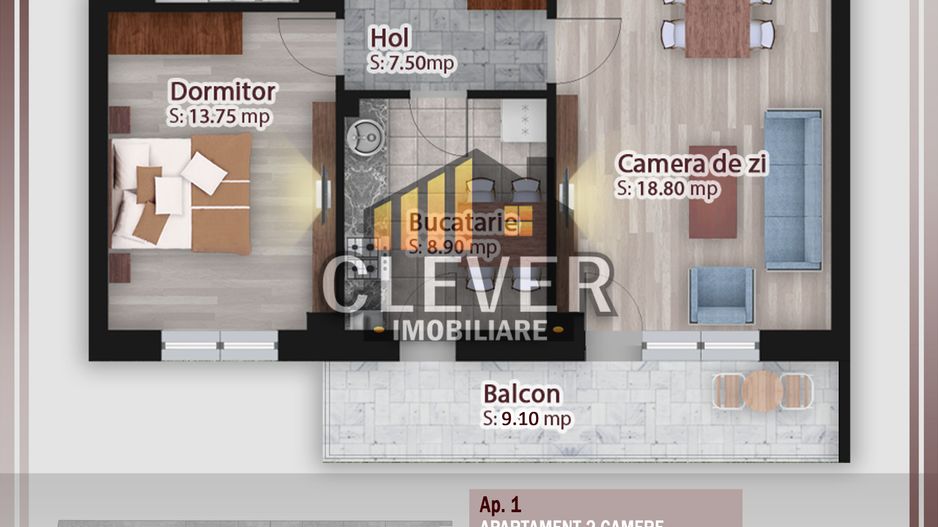 2 cam Decomandat zona Palaldy - Direct dezvoltator - Poză 1