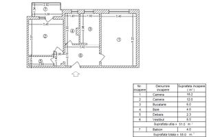 Apartament 2camere bloc 1985 in Parcul Tineretului -strada Pridvorului - Poză 3