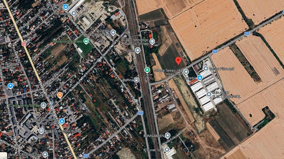 Teren de vânzare Buftea, strada Tamași, zona Gării - Poză 3