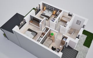 Duplex de vânzare – Comision 0% | Complex rezidențial nou, Șura Mică - Poză 3