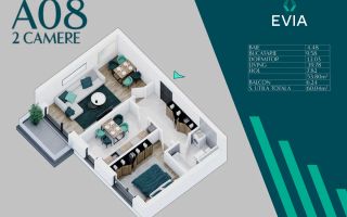 Evia Magnis  Pallady 2 Camere  Premium Metrou N. Teclu Comision 0% - Poză 2