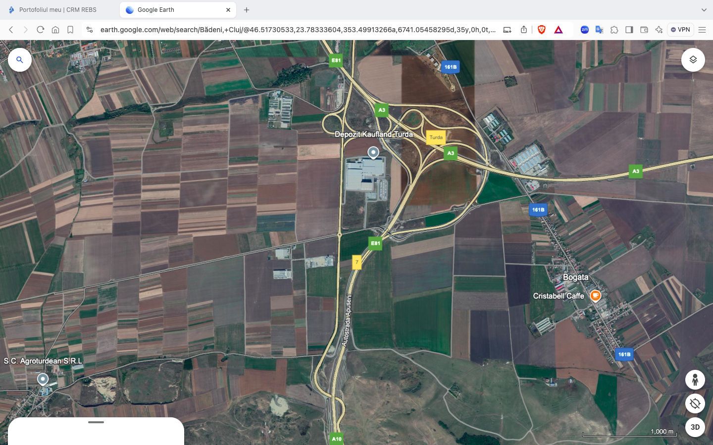 Teren Intravilan Bădeni - Turda 78.349 mp cu acces la Autostrazile A3 si A10 - Poză 5