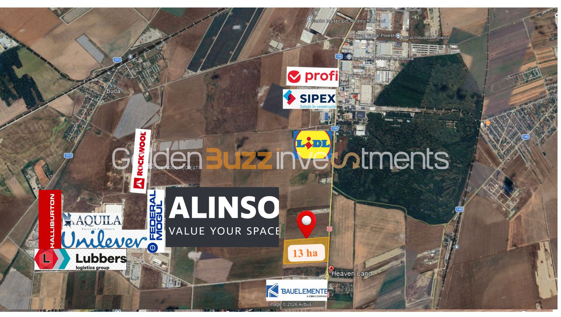 TEREN INDUSTRIAL / LOGISTIC — 13 HA | ARICESTII RAHTIVANI | DN 72 - Poză 1