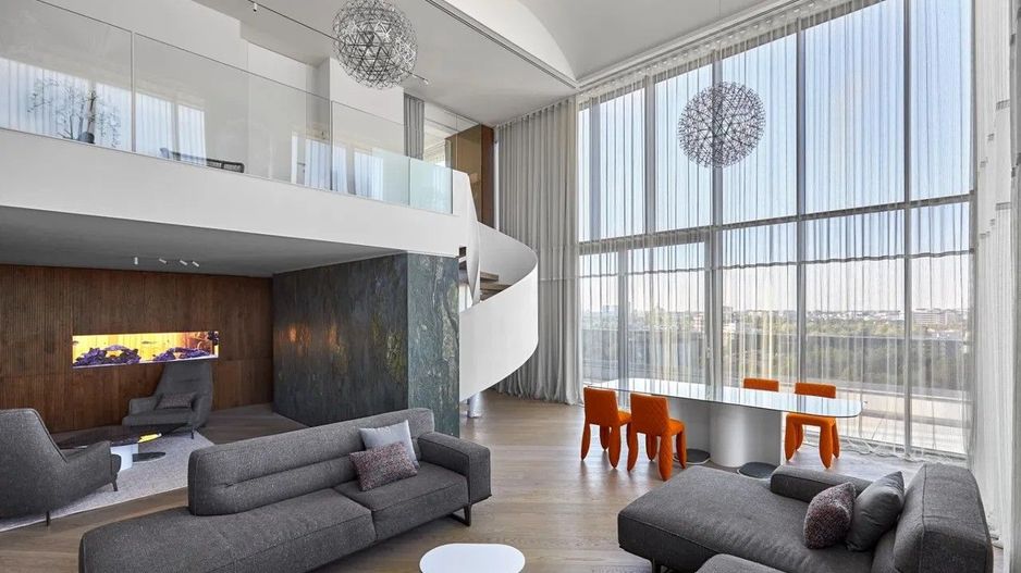 Penthouse de inchiriat Floreasca 4 camere 3 terase doua niveluri - Poză 1