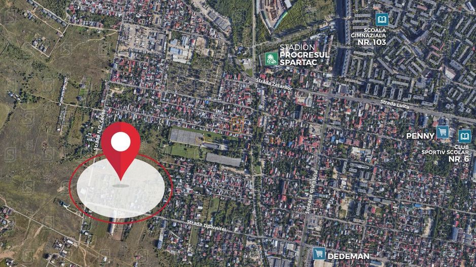 Teren 1.475 mp,  Ideal dezvoltare imobiliara, Str. N.D. Cocea - Poză 3