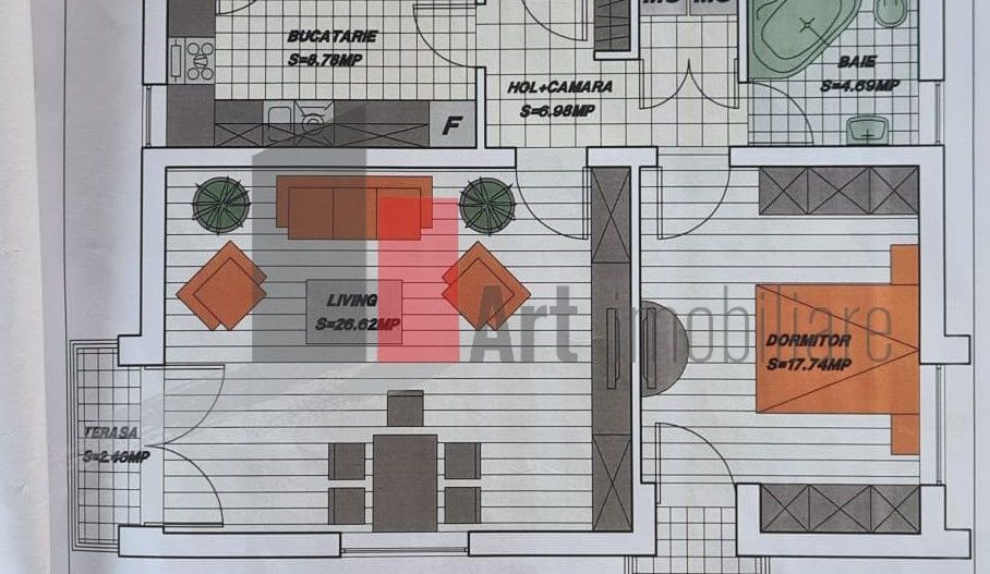 Vânzare apartament 2 camere Metalurgiei Grand Arena - Poză 1