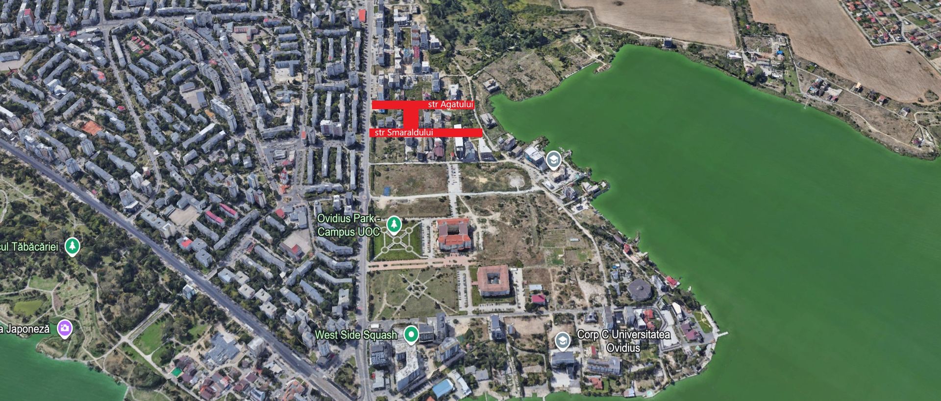 Teren intravilan 2500mp str Smaraldului - Campus Universitate Ovidius - Poză 1