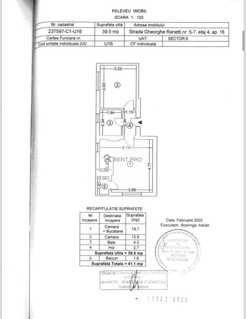 Studio 2 camere - Ranetti Premium Apartments 2021 - Poză 16