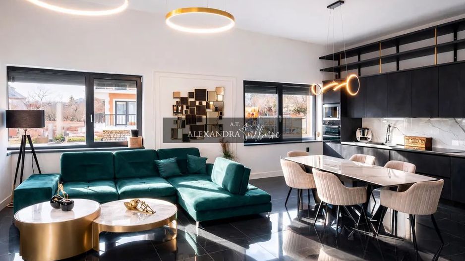 Duplex 4 camere, 170 mp, S+P+ET,  rooftop 100 mp, 4 garaje - Poză 1