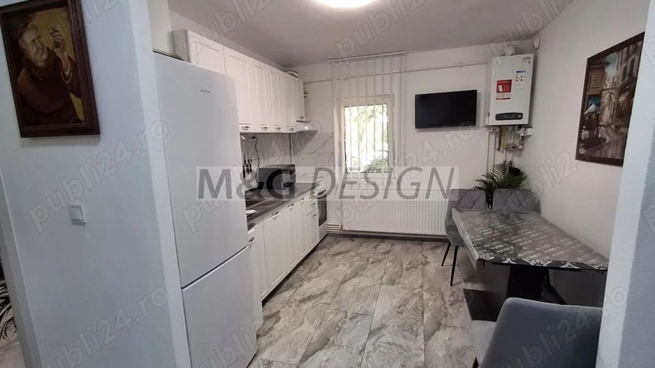 Apartament 2 camere Dambovita cu centrala amenajat - Poză 3
