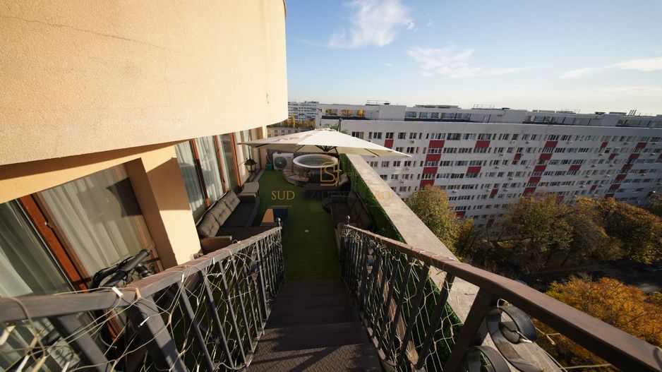 Penthouse modern cu terase și priveliște panoramică – Piața Sudului - Poză 20