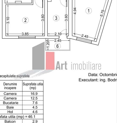 Vanzare apartament 2 camere Politehnica-Grozavesti - Poză 7