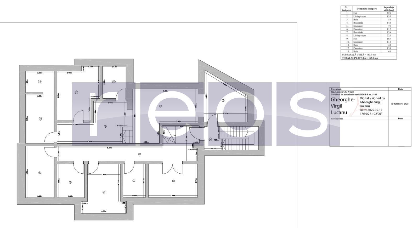 INCHIRIERE VILA 20 CAMERE | D+P+1+M | ZONA - Poză 22