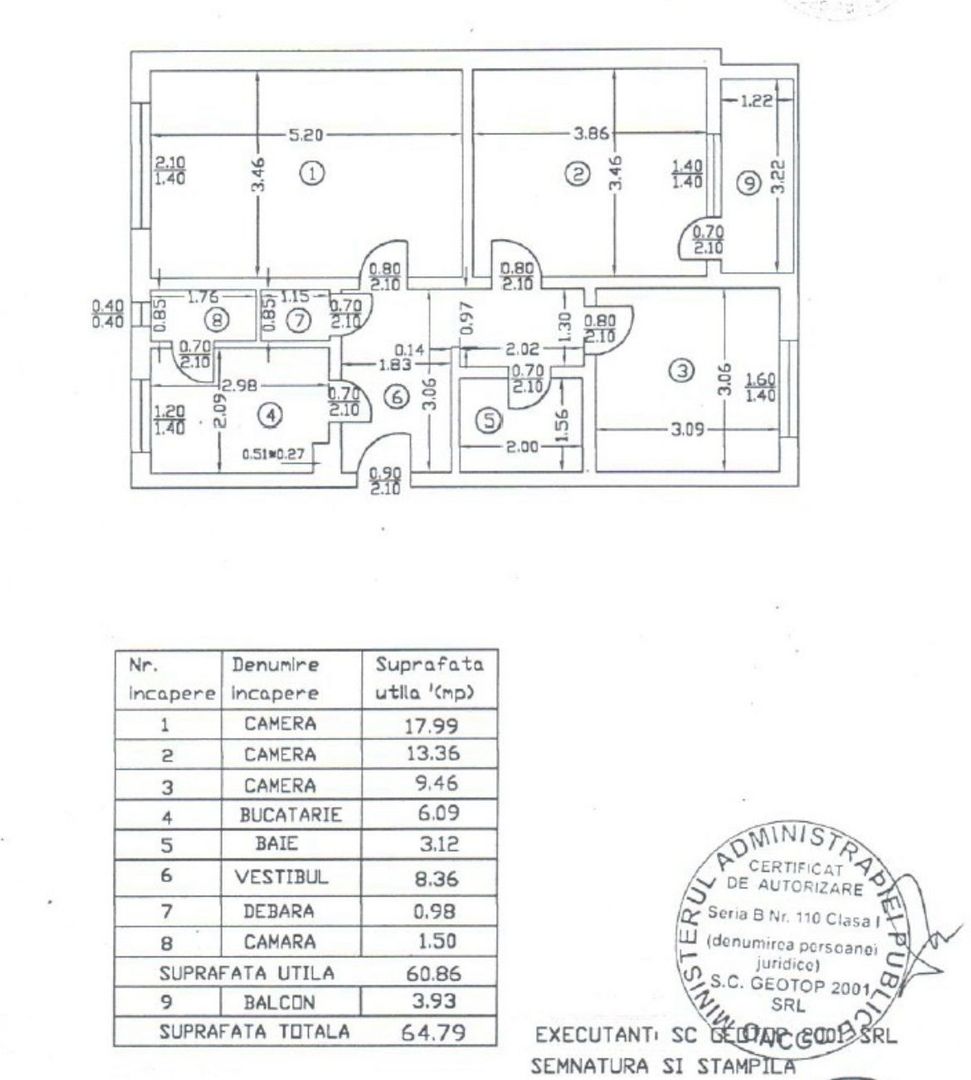 APARTAMENT 3 CAMERE PIATA DOMENII | BOXA INCLUSA - Poză 7
