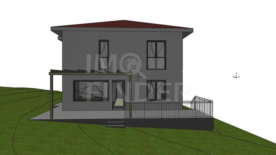 Vanzare casa individuală, Chinteni, 500 mp teren, strada asfaltata - Poză 6