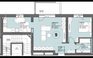 Apartament, 60 m², - Poză 10