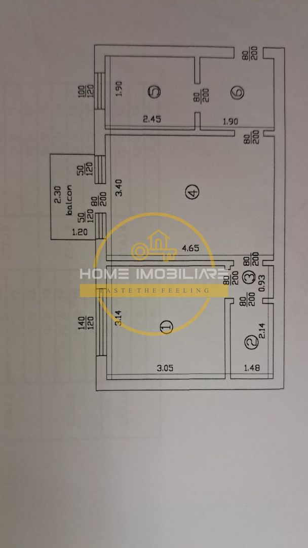 Apartament cu 2 camere,etaj 2,Mircea cel Batran,80900 euro - Poză 8