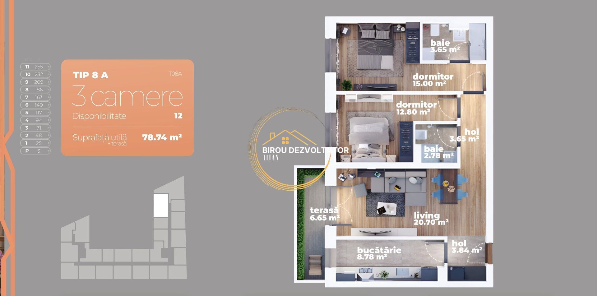 Pret promo 1 decembrie Metrou STB Parc Auchan titan Pret promo TVA 9% - Poză 5