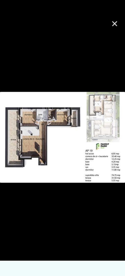 VANZARE APARTAMENTE 3 CAMERE IMOBIL NOU ZONA BACIU - Poză 1