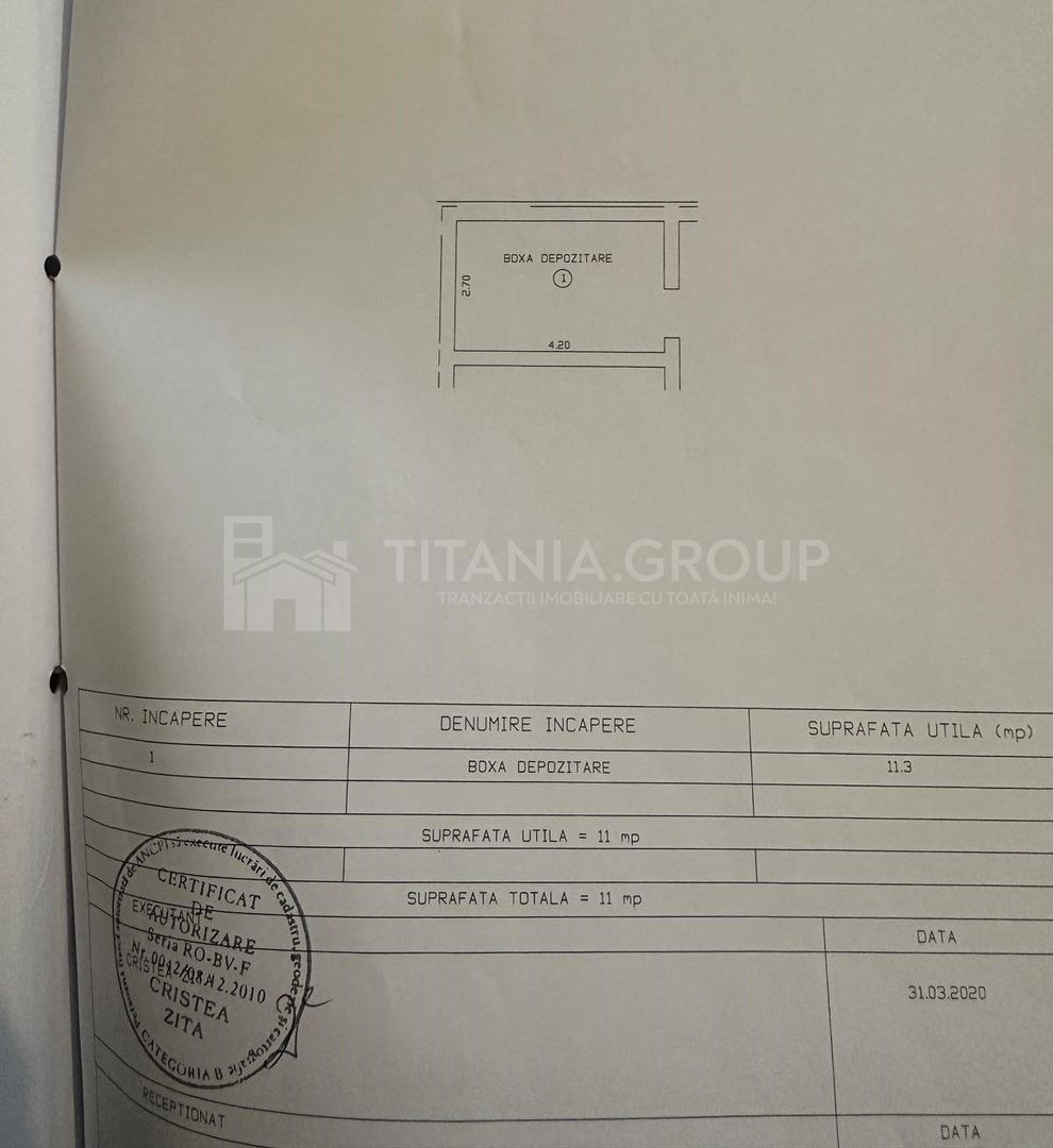 STUDIO DE VÂNZARE – DEALUL MORII RESIDENCE + LOC DE PARCARE SI BOXA - Poză 20