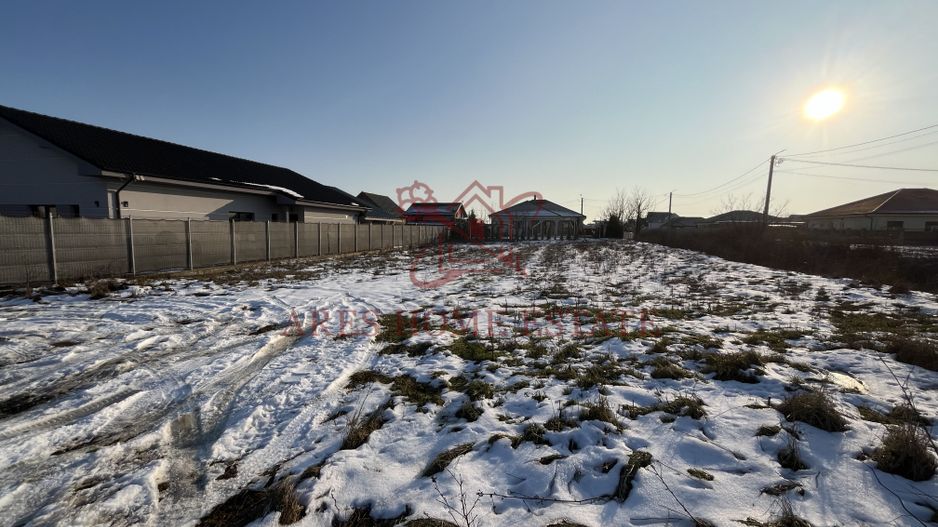 Teren intravilan cu toate utilitățile și front 20 m – Moșnița Veche - Poză 2